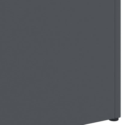 Stand per Ombrelli da Pioggia Antracite 28 x 12 x 41 cm Acciaio | homemem39