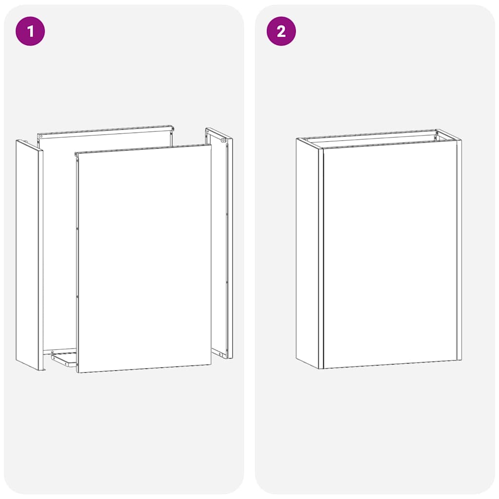 Stand per Ombrelli da Pioggia Antracite 28 x 12 x 41 cm Acciaio | homemem39