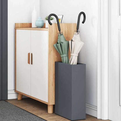 Stand per Ombrelli da Pioggia Antracite 28 x 12 x 41 cm Acciaio | homemem39