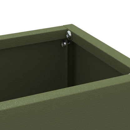 Stand per Ombrelli da Pioggia Verde Oliva 28 x 12 x 41 cm | homemem39