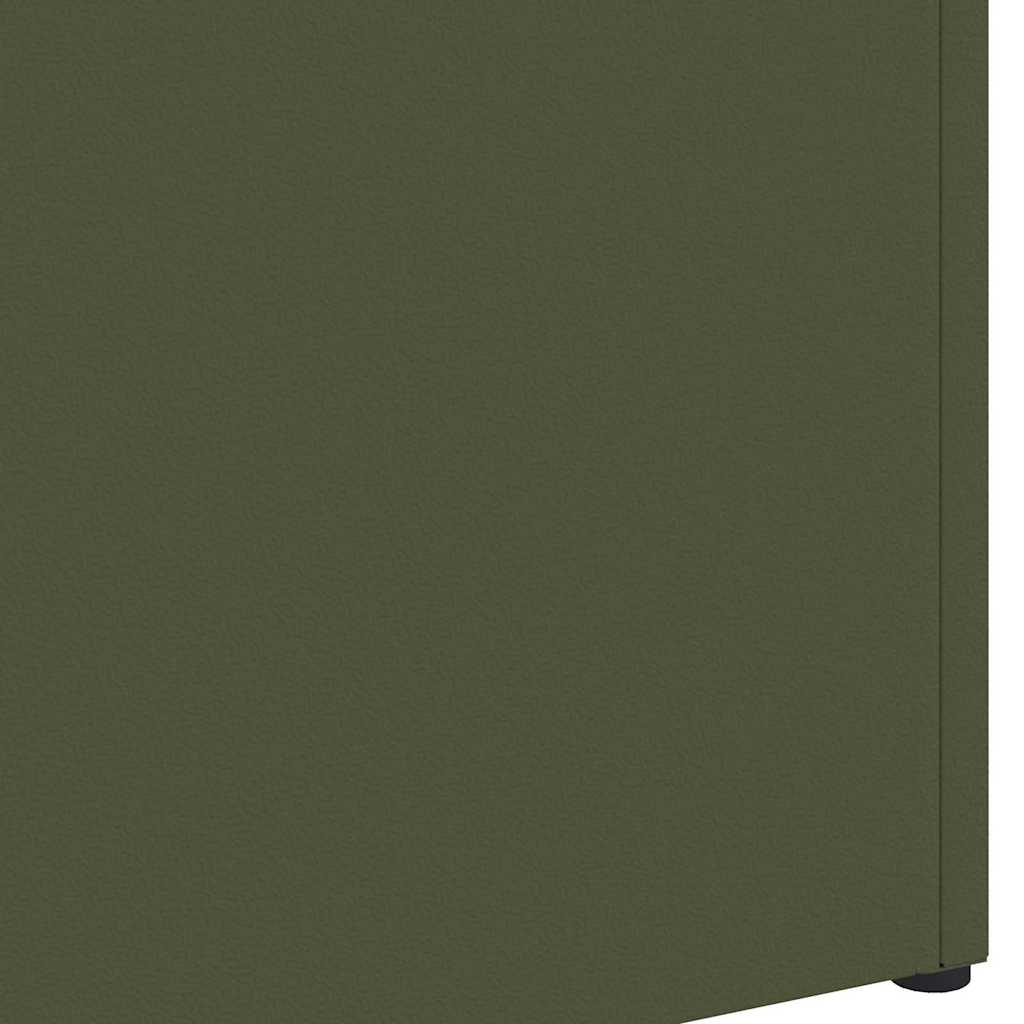 Stand per Ombrelli da Pioggia Verde Oliva 28 x 12 x 41 cm | homemem39