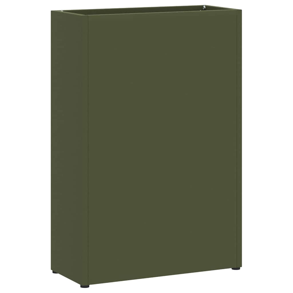 Stand per Ombrelli da Pioggia Verde Oliva 28 x 12 x 41 cm | homemem39