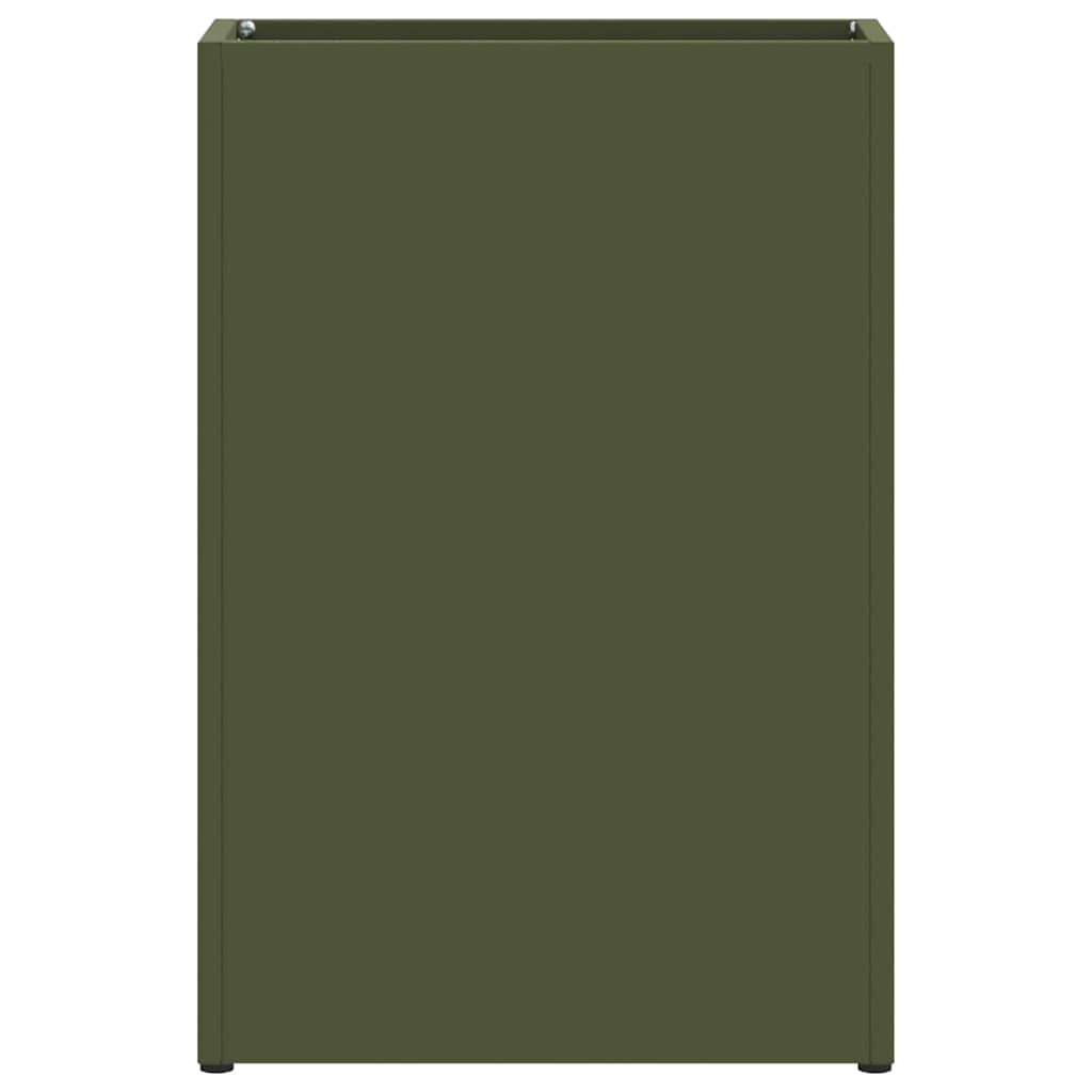 Stand per Ombrelli da Pioggia Verde Oliva 28 x 12 x 41 cm | homemem39