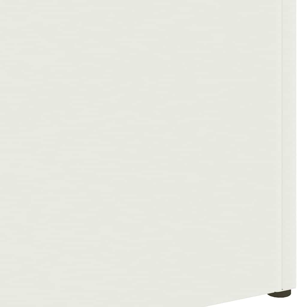 Stand per Ombrelli da Pioggia Bianco 28 x 12 x 41 cm Acciaio | homemem39