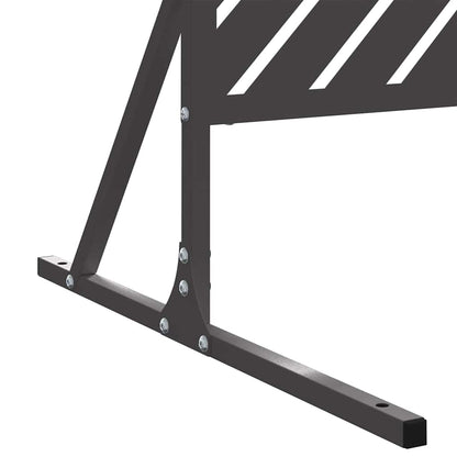 Schermo per Privacy Nero Acciaio