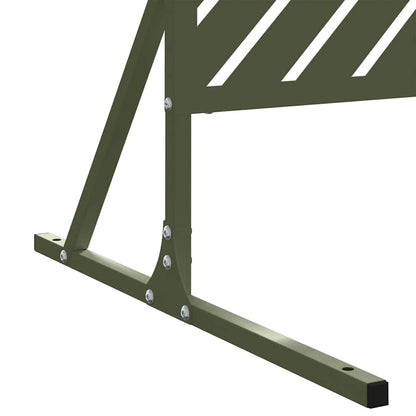 Schermo per Privacy Oliva Acciaio