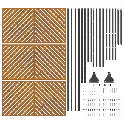 Schermo per Privacy Grigio Acciaio