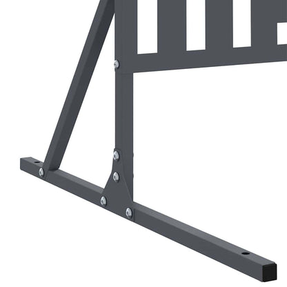 Schermo per Privacy Antracite 100 x 50 x 180 cm Acciaio