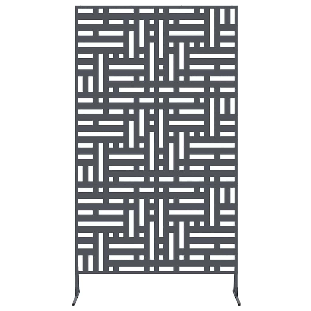 Schermo per Privacy Antracite 100 x 50 x 180 cm Acciaio