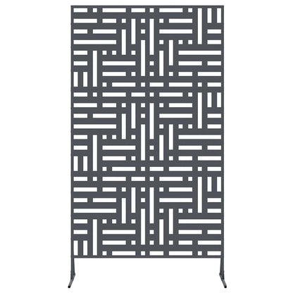 Schermo per Privacy Antracite 100 x 50 x 180 cm Acciaio