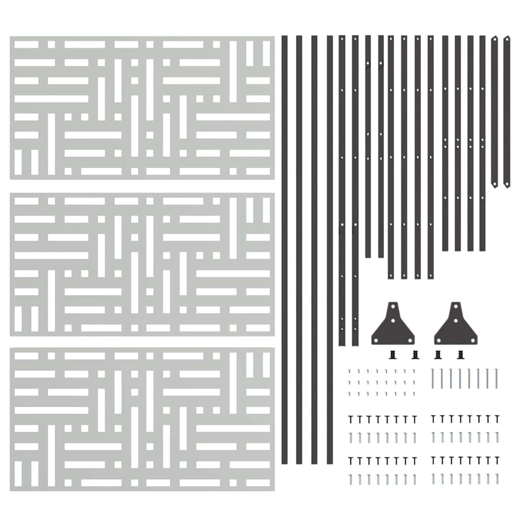 Schermo per Privacy Grigio Acciaio