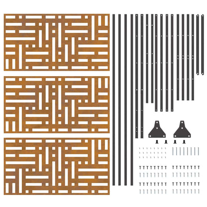 Schermo per Privacy Grigio Acciaio