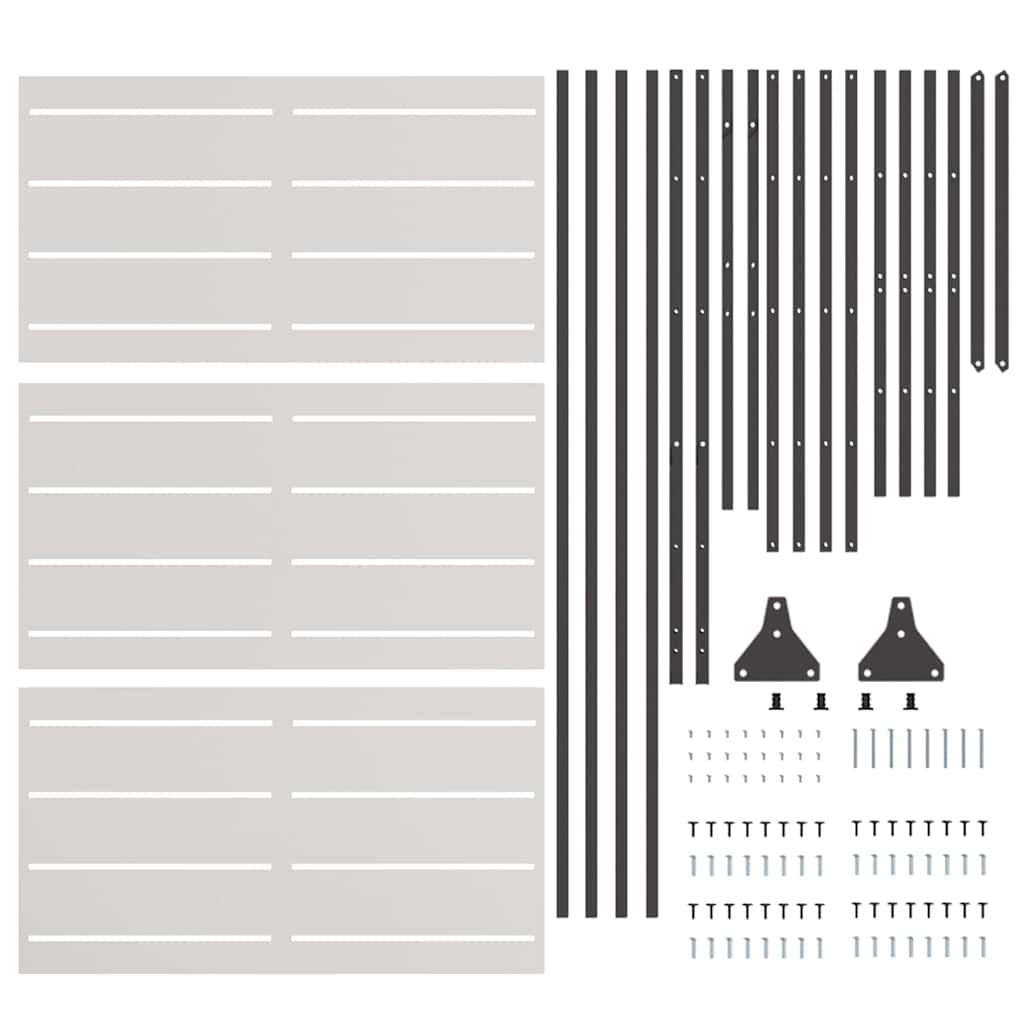 Schermo per Privacy Grigio Acciaio