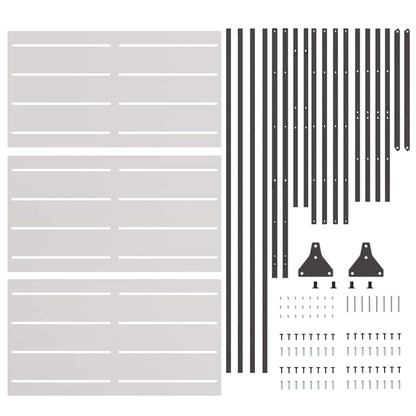 Schermo per Privacy Grigio Acciaio