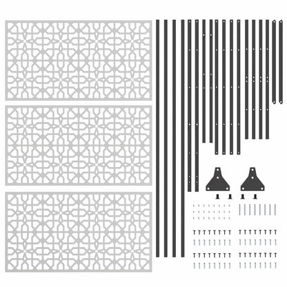 Schermo per Privacy Grigio Acciaio