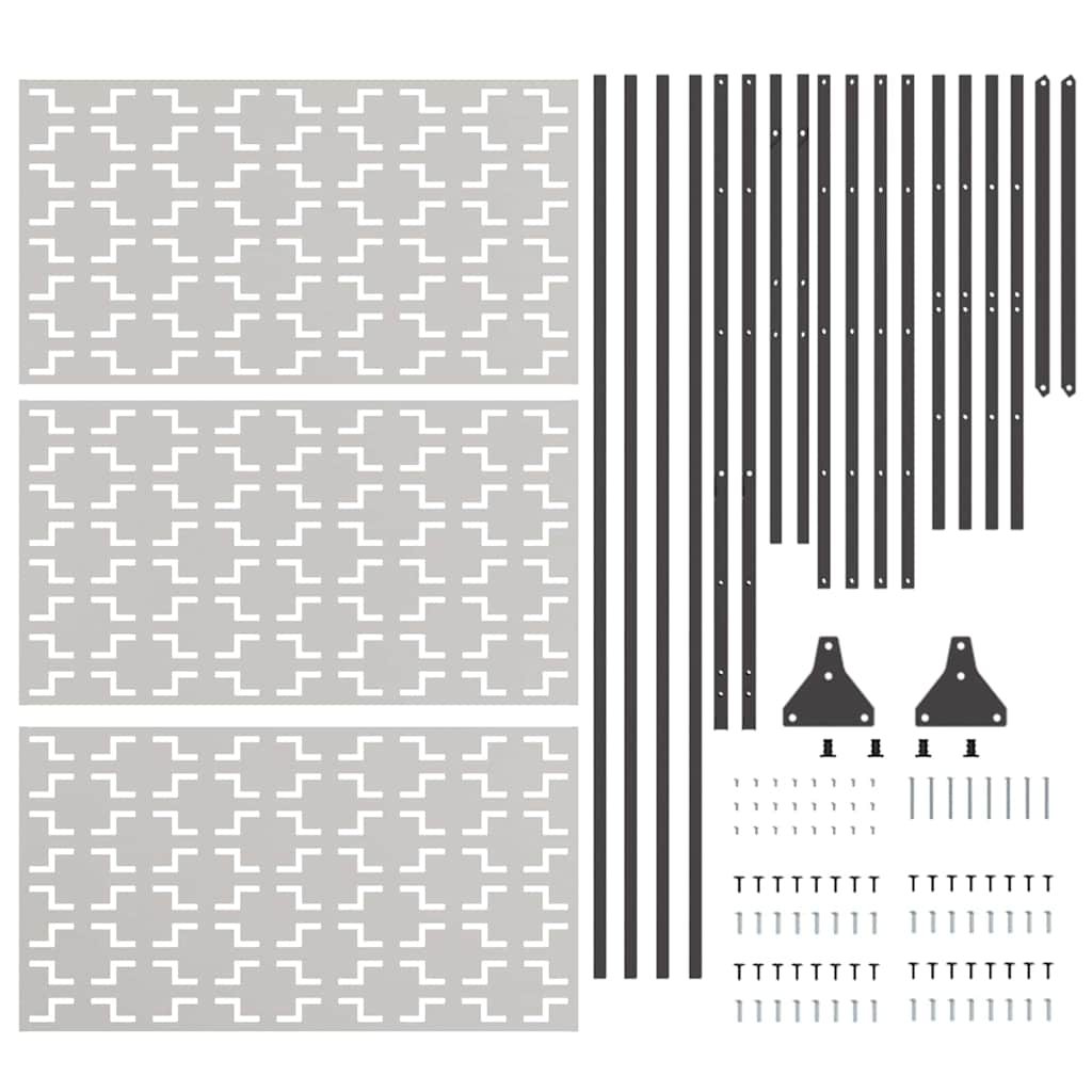 Schermo per Privacy Grigio Acciaio