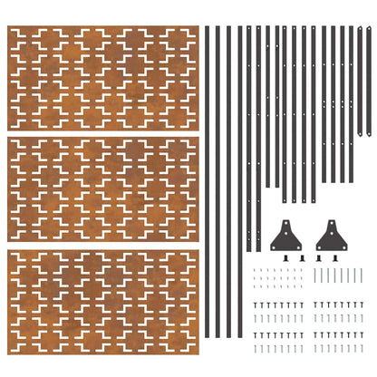 Schermo per Privacy Grigio Acciaio