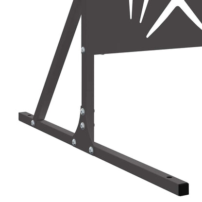 Schermo per Privacy Nero Acciaio