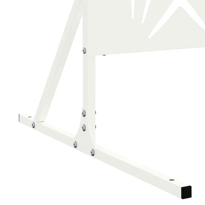 Schermo per Privacy Bianco Acciaio