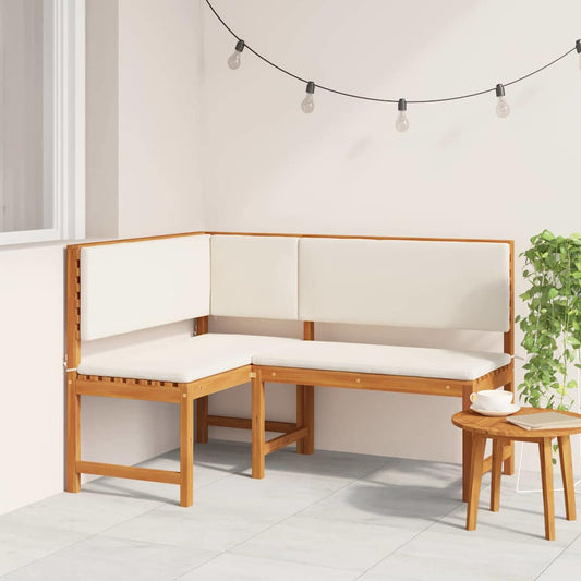 Sedia da Giardino con cuscino Marrone 140 x 100 x 91cm