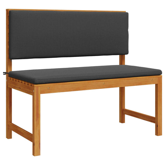 Sedia da Giardino con cuscino Marrone 100 x 50 x 91cm