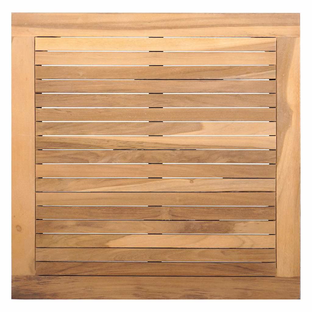 Tavolo da Giardino Marrone Legno massello di teak