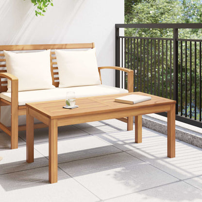 tavolo Marrone 95 x 45 x 40 cm Legno di teak solido | homemem39