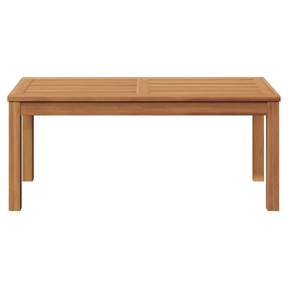 tavolo Marrone 95 x 45 x 40 cm Legno di teak solido | homemem39