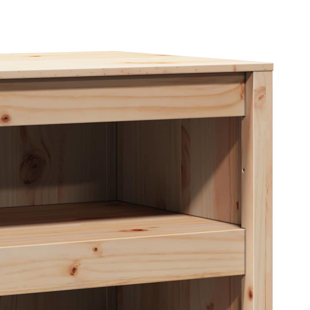 Mobile da cucina con lo scaffale Marrone 106 x 55 x 64 cm