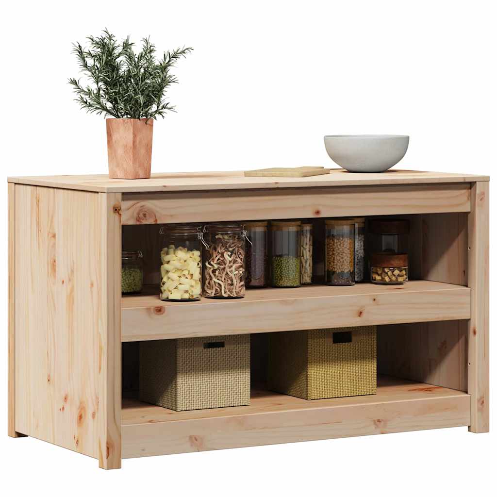 Mobile da cucina con lo scaffale Marrone 106 x 55 x 64 cm