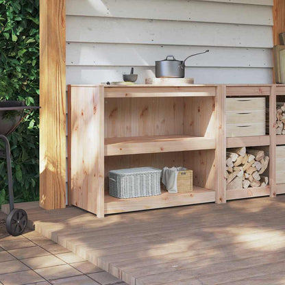 Mobile da cucina con lo scaffale Marrone 106 x 55 x 92 cm
