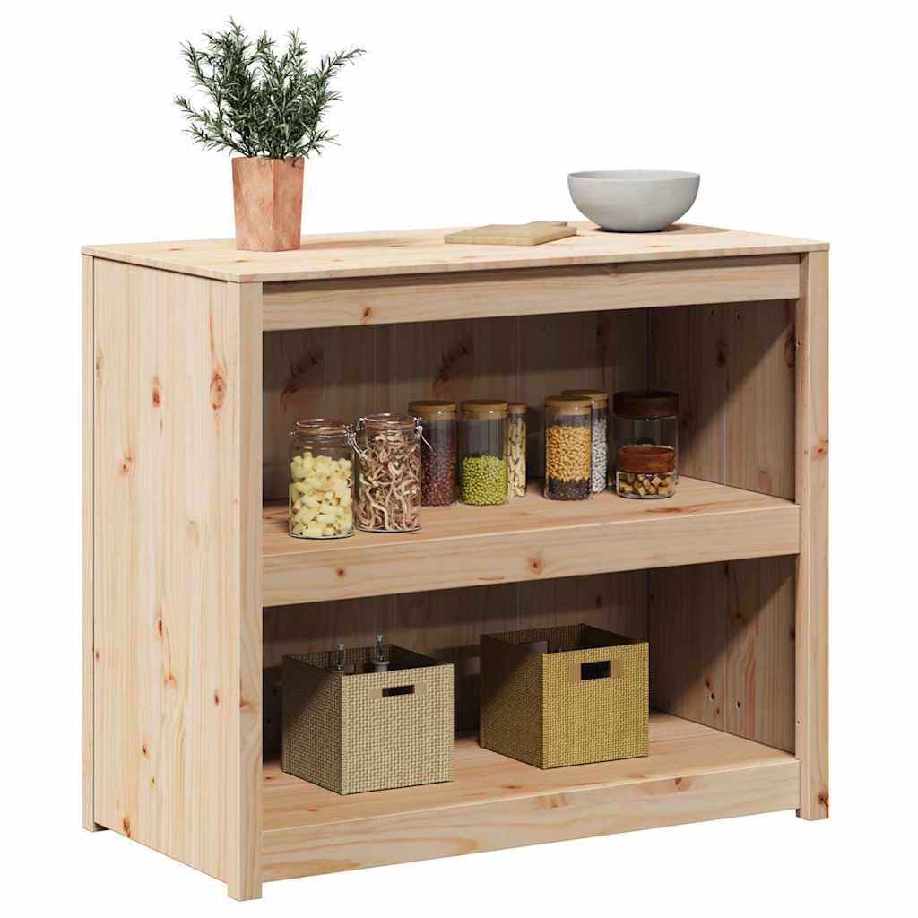 Mobile da cucina con lo scaffale Marrone 106 x 55 x 92 cm