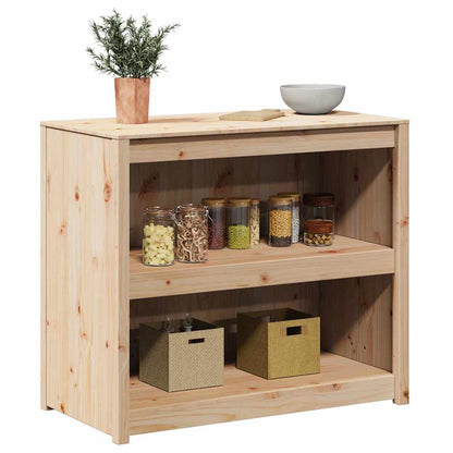 Mobile da cucina con lo scaffale Marrone 106 x 55 x 92 cm