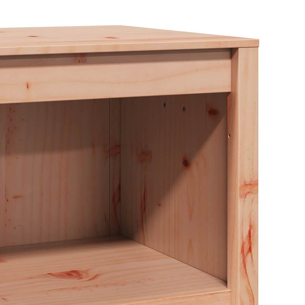 Mobile da cucina con lo scaffale Marrone 106 x 55 x 92 cm