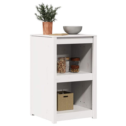 Mobile da cucina Bianco 55 x 55 x 92 cm Legno massello di pino