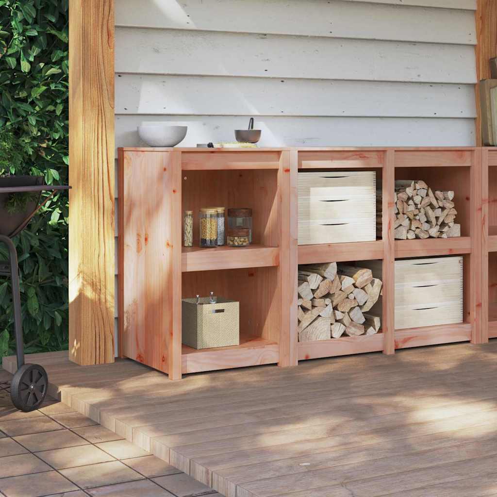 Mobile da cucina con lo scaffale Marrone 55 x 55 x 92 cm