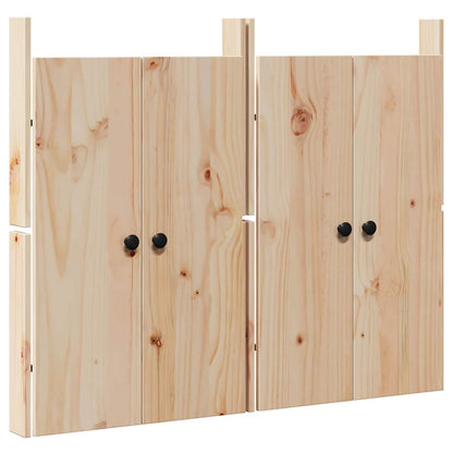 Porta da cucina con porta 2 pcs Crema 50 x 9 x 82 cm