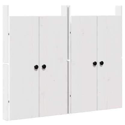 Porta da cucina con porta 2 pcs Bianco 50 x 9 x 82 cm