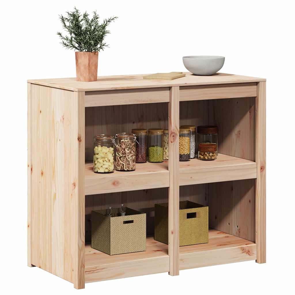Mobile da cucina con lo scaffale Marrone 106 x 55 x 92 cm