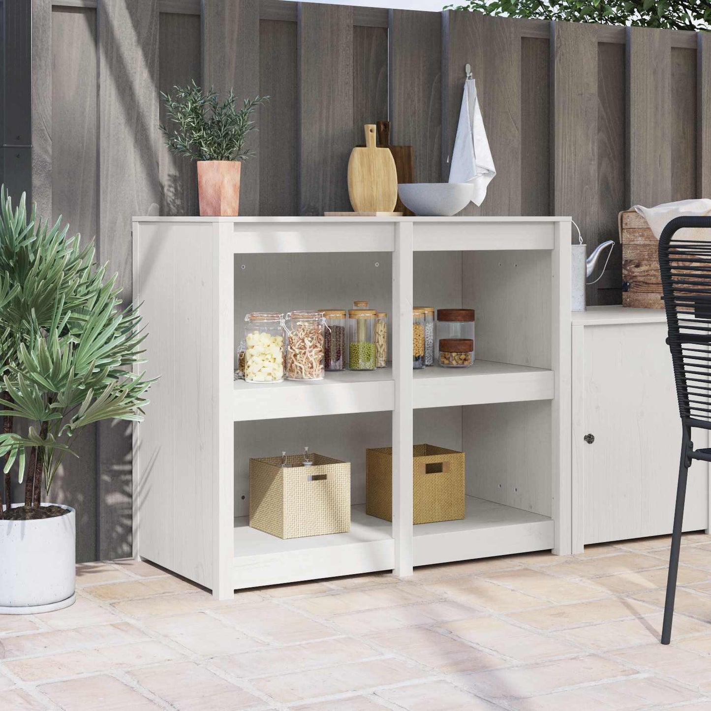 Mobile da cucina MEPPEL Bianco caldo 106 x 55 x 92 cm