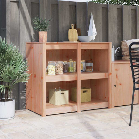 Mobile da cucina con lo scaffale Marrone 106 x 55 x 92 cm
