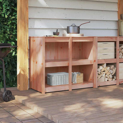 Mobile da cucina con lo scaffale Marrone 106 x 55 x 92 cm