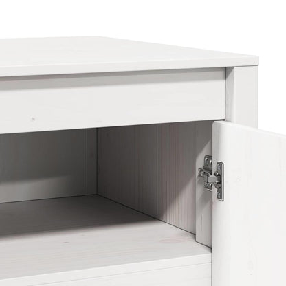 Mobile da cucina Bianco 106 x 55 x 64 cm Legno massello di pino