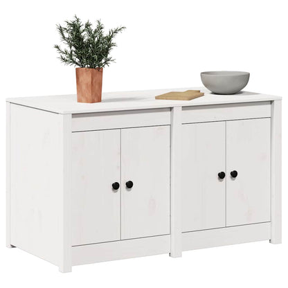 Mobile da cucina Bianco 106 x 55 x 64 cm Legno massello di pino