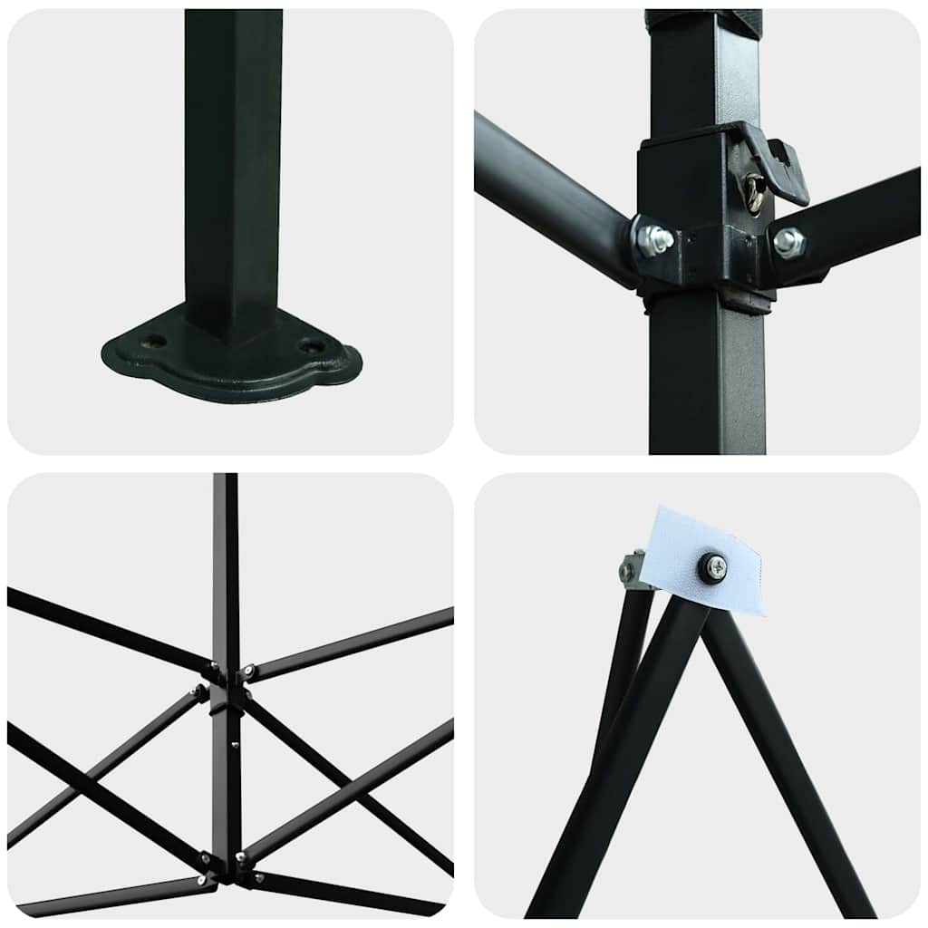 Serra con tetto Verde 200 x 200 x 300 cm Acciaio