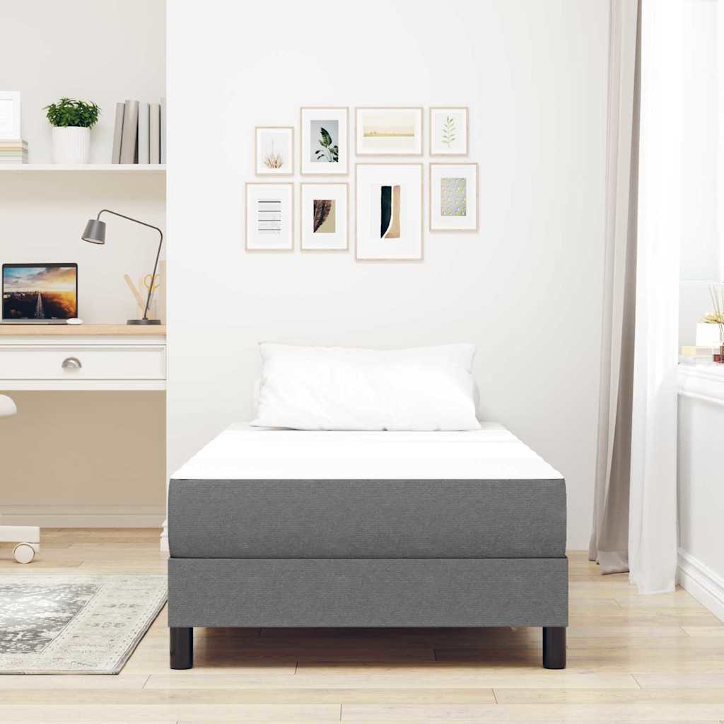 Materasso da Letto Grigio chiaro 80 x 200 cm Tessuto - homemem39