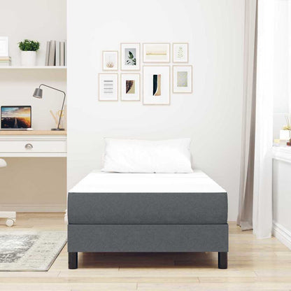 Materasso da Letto con materasso Grigio 80 x 200 cm Tessuto - homemem39