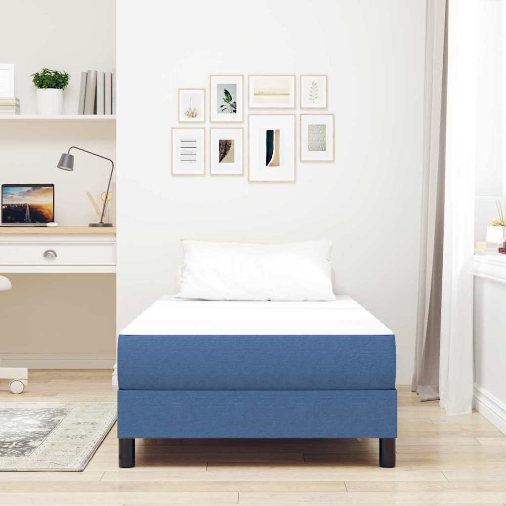 Materasso da Letto con materasso Blu 80 x 200 cm Tessuto - homemem39