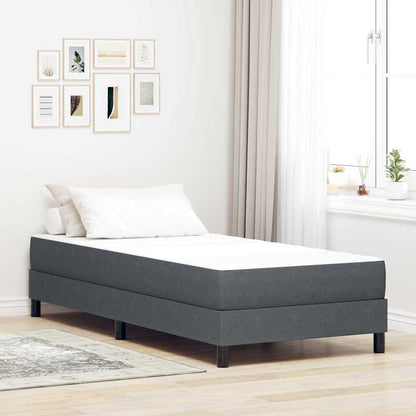Materasso da Letto con materasso Grigio 90 x 190 cm Tessuto - homemem39