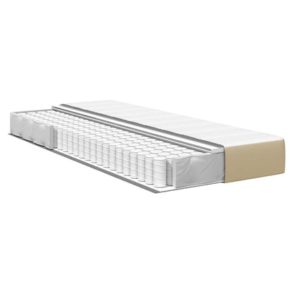 Materasso da Letto con materasso Verde 100 x 200 cm Tessuto - homemem39